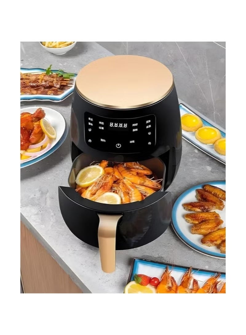 Silvercrest Electric Air Fryer, 6 Liters - 2400 Watts TIGER389 - Image 3